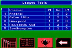 Soccer Manager (E) (M4) [C][!] - screen 1