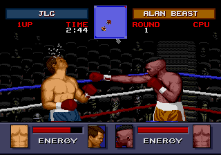 Evander Holyfield's Real Deal Boxing (U) [!] - screen 1