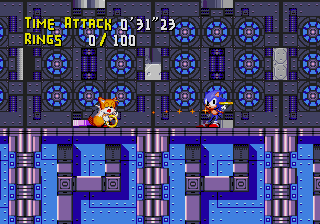 Sonic and Crackers (beta) - screen 1