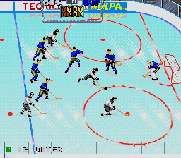Tecmo Super Hockey (U) [!] - screen 1