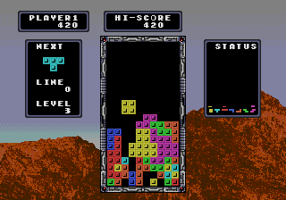 Tetris (JU) - screen 1