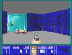 Wolfenstein 3D (E) [1045] - screen 2