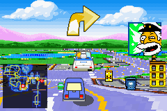 The Simpson's Road Rage (U) [1083] - screen 3