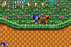 Sonic Advance (E) [0339] - screen 1