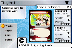 Dragon Ball Z - The Collectible Card Game (U) [0447] - screen 1