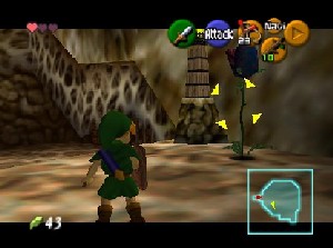 Legend of Zelda, The - Ocarina of Time (E) (V1.1) [!] - screen 1