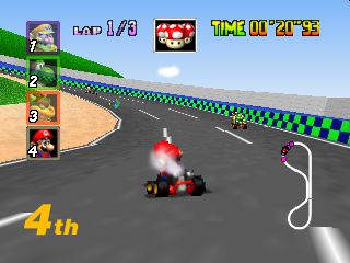 Mario Kart 64 (E) (V1.1) [!] - screen 3