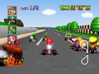 Mario Kart 64 (E) (V1.1) [!] - screen 2