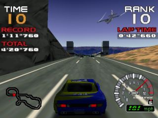RR64 - Ridge Racer 64 (U) [!] - screen 1
