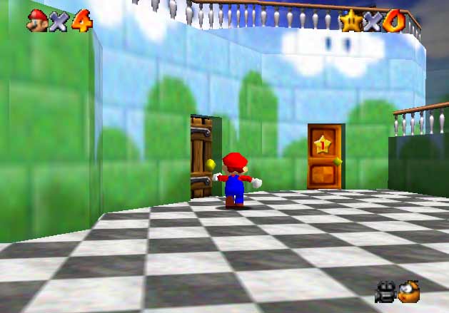 Super Mario 64 (U) [!] - screen 1