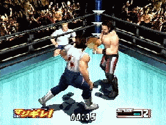 Virtual Pro Wrestling 64 (J) [!] - screen 1