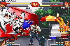 The King of Fighters EX2 - Howling Blood (U) [1328] - screen 1