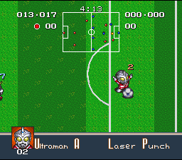 Battle Soccer - Field no Hasha (J) - screen 1