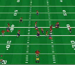 Pro Football '93 (J) - screen 1