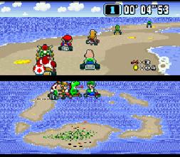Super Mario Kart (E) [!] - screen 2
