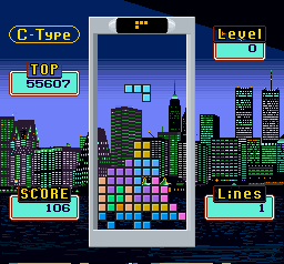Super Tetris 2 + Bombliss (J) - screen 1