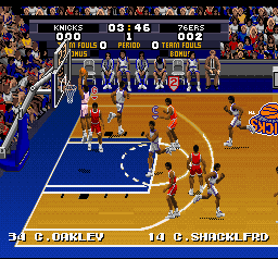 Tecmo Super NBA Basketball (E) [!] - screen 2