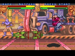 Teenage Mutant Hero Turtles - Tournament Fighters (E) - screen 2
