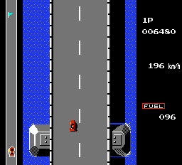 Road Fighter (J) - screen 1