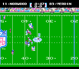 Tecmo Super Bowl (J) - screen 2