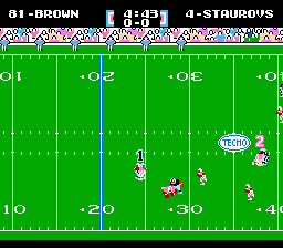 Tecmo Super Bowl (J) - screen 1