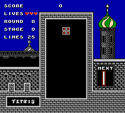 Tetris (J) - screen 1