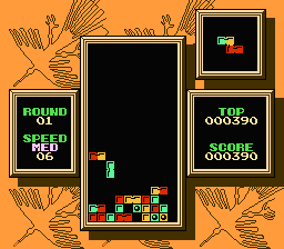 Tetris 2 (E) - screen 1