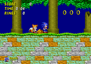 Sonic the Hedgehog 2 (beta) - screen 1