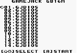 GB Gamejack 16M (Select Pallete) (Unl) [C] - screen 2