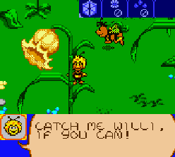 Maya the Bee - Garden Adventures (E) (M4) [C][!] - screen 2