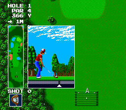 Power Golf (J) - screen 1