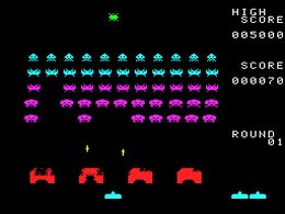 Space Invaders - Fukkatsu no Hi (J) - screen 1