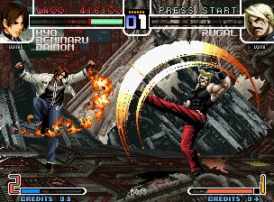 King of Fighters 2002 - screen 2
