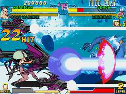 Marvel Vs. Capcom: Clash of Super Heroes (US 980123) - screen 1