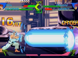 X-Men Vs. Street Fighter (Euro 960910) - screen 1