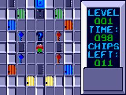 Chip's Challenge (1989) - screen 2