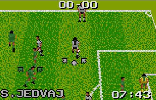 European Soccer Challenge (1993) (Telegames) - screen 1