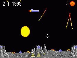 Super Asteroids & Missile Command (1995) - screen 2