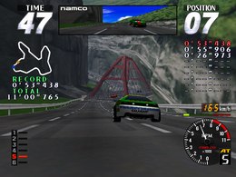 Rave Racer (World-B) - screen 1