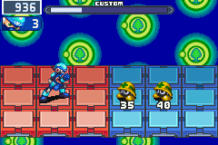 Megaman Battle Network 4 - Blue Moon (U) [1555] - screen 1