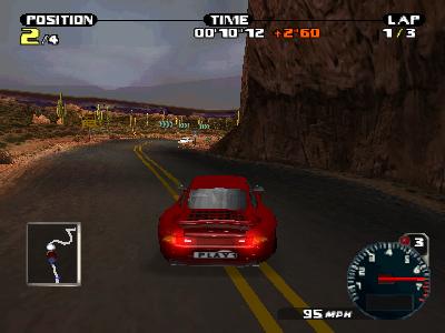 Need For Speed Porshe Unlashed - screen 1