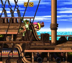 Donkey Kong Country 2 - Diddy's Kong Quest (E) (V1.1) [!] - screen 1