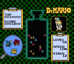 Dr. Mario (E) - screen 1