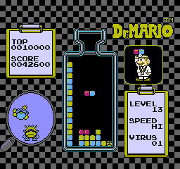 Dr. Mario (JU) - screen 1