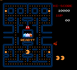 Pac-Man (U) (Tengen) [!] - screen 1