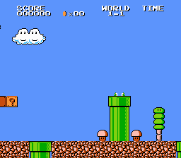 Super Mario Bros. (JU) (Alt Levels) [p2][!] - screen 1