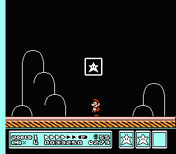 Super Mario Bros. 3 (E) - screen 1