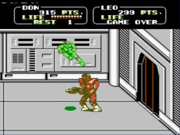 Teenage Mutant Ninja Turtles II - The Arcade Game (J) - screen 2