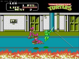 Teenage Mutant Ninja Turtles II - The Arcade Game (J) - screen 1