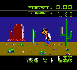 Wild Gunman (U) (PRG1) [!] - screen 3